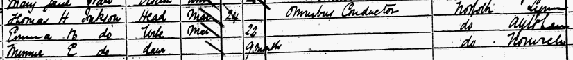 thomas henry 1881 census