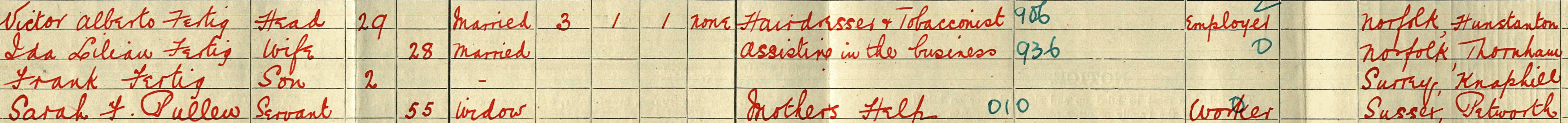 ida helsdon 1911 census